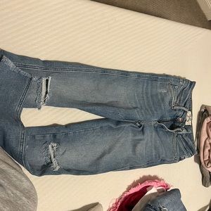 free people skinny knee distressed jeans